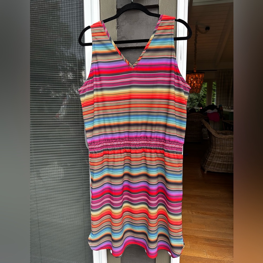 Kavu Ensenada Striped Dress with Pockets!